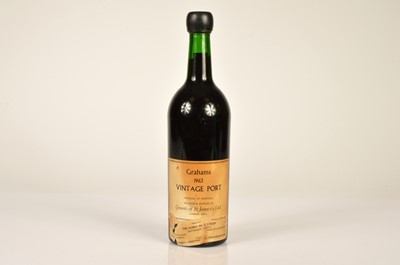 Lot 778 - A bottle of Grahams 1963 Vintage port