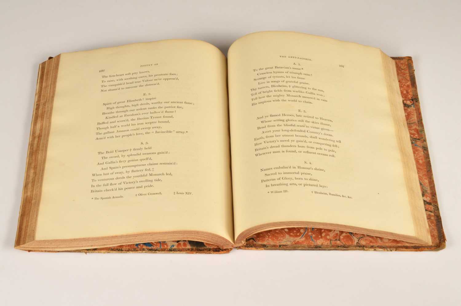Lot 12 - An early Napoleonic Era propaganda anthology "The Poetry of the Anti-Jacobin" 1801