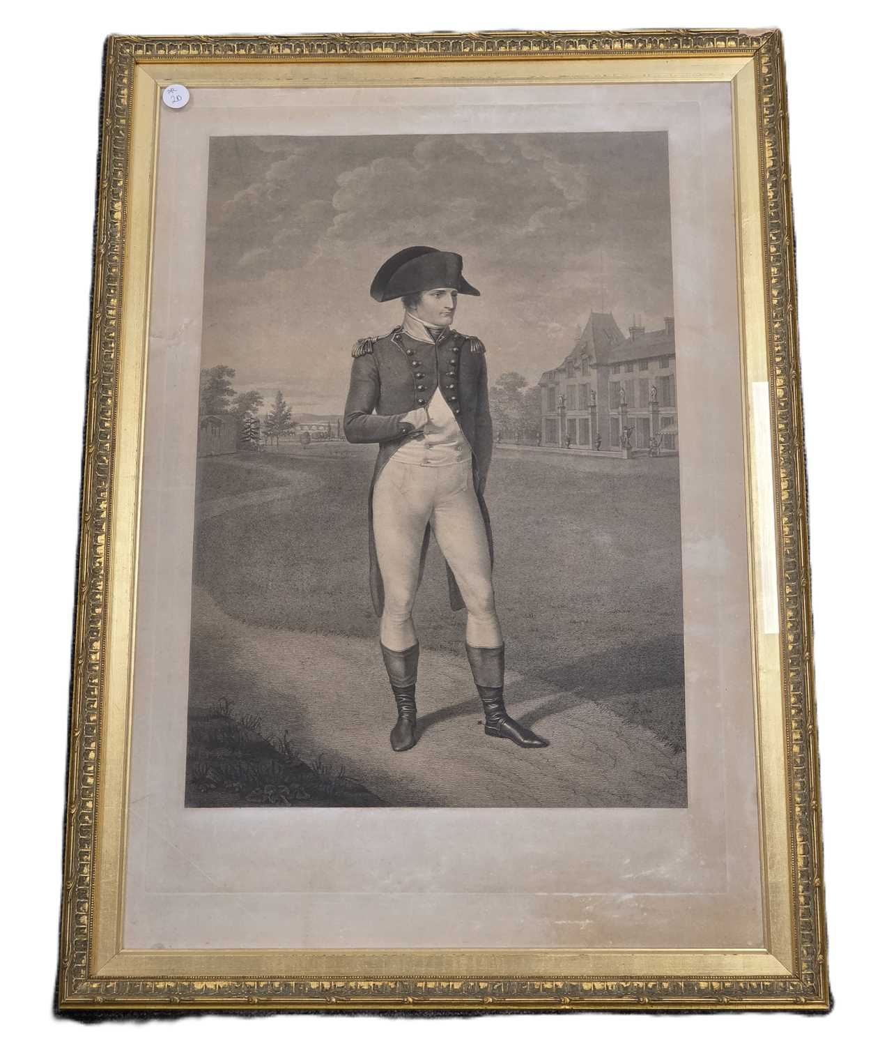 Lot 20 - Fine antique portrait print of "Napoleon Bonaparte in his Domestic Retreat at Malmaison"