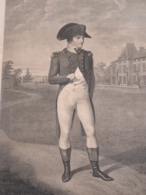 Lot 20 - Fine antique portrait print of "Napoleon Bonaparte in his Domestic Retreat at Malmaison"