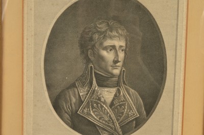 Lot 21 - A French engraving of "Bonaparte. 1er Consul de La Rep Franc"