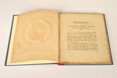 Lot 26 - Curious Napoleonic astrology book "The Nativity of Bonaparte" by John Worsdale