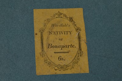 Lot 26 - Curious Napoleonic astrology book "The Nativity of Bonaparte" by John Worsdale