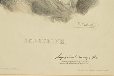 Lot 30 - A portrait print of Joséphine de Beauharnais Empress of the French