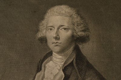 Lot 34 - Portrait print of "Rt. Hon William Pitt  [1759-1806] First Lord of the Treasury" after Thomas Gainsborough