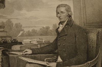 Lot 36 - Portrait print of "The Right Honorable William Pitt [1759-1806]"