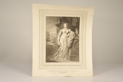 Lot 38 - Portrait of "Her Royal Highness Princess Charlotte of Wales" [1796–1817] after Charlotte Jones (1768-1847)