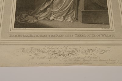 Lot 38 - Portrait of "Her Royal Highness Princess Charlotte of Wales" [1796–1817] after Charlotte Jones (1768-1847)