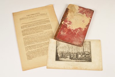 Lot 57 - Printed orders from Field Marshal Barclay de Tolly (1761-1818) for Russian troops in Paris April 1814