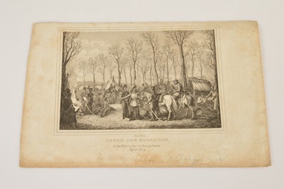 Lot 57 - Printed orders from Field Marshal Barclay de Tolly (1761-1818) for Russian troops in Paris April 1814