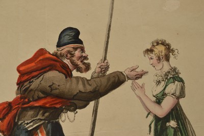 Lot 59 - After Carle Vernet (1758–1836) "Le Cosaque Galant" "Cosaque irrégulier portant des dépêches" & "La Parlie de Plaisir"