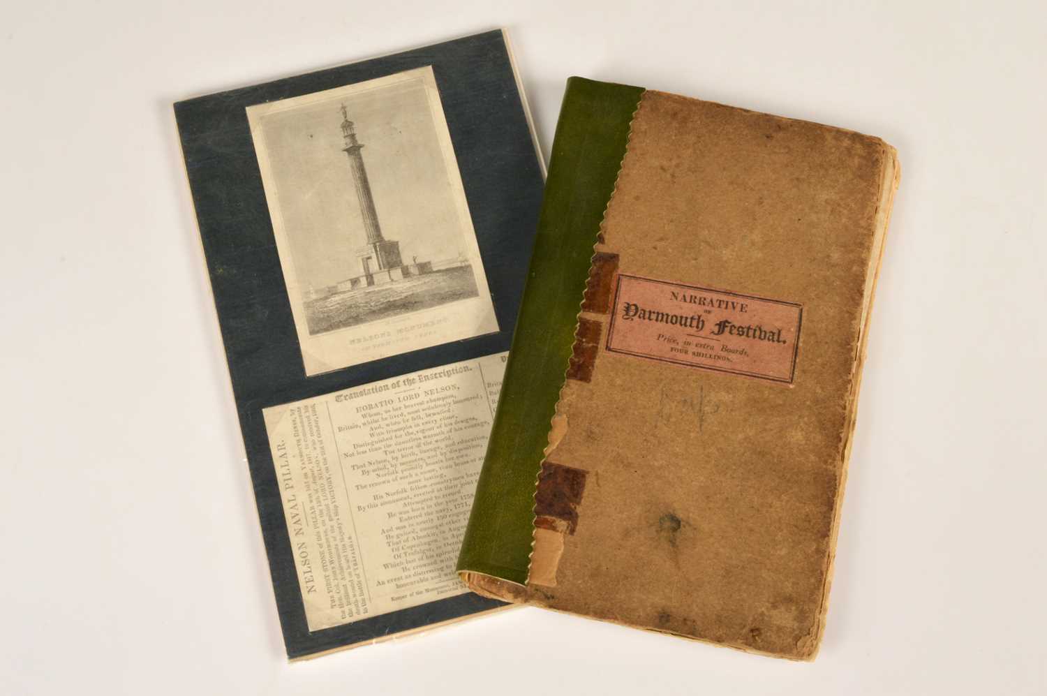 Lot 74 - "A Narrative of the Grand Festival, at Yarmouth, on Tuesday, the 19th of April, 1814"
