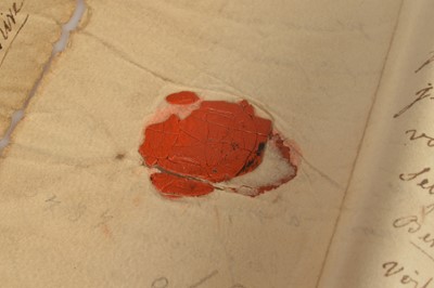 Lot 76 - Regency philatelic manuscript "Entire" 1814 letter written by French Prisoner of War to Rev John Nicholl of Cowbridge