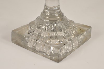 Lot 94 - A very large Regency era engraved glass rummer commemorating 'Peace' and dated '1814'