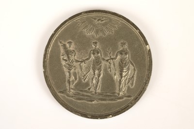 Lot 117 - George Mills medal "To Commemorate the Otherthrow of Tyranny" 1814