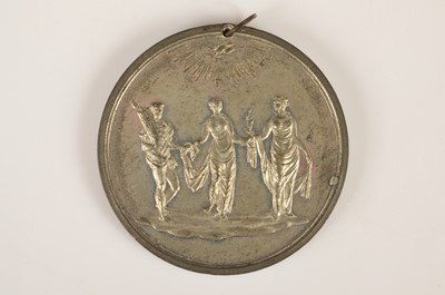 Lot 118 - George Mills medal "To Commemorate the Otherthrow of Tyranny" 1814