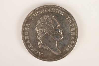 Lot 134 - Rare medal for the visit of Tsar Alexander I & Grand Duchess Catherine of Oldenburg to Britain 1814