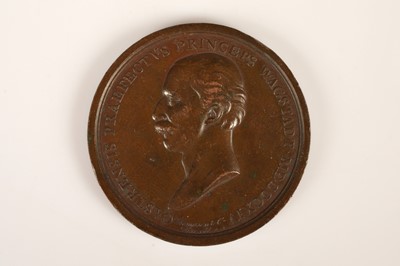Lot 139 - Medal marking the creation of Blücher's as Prince Wagstadt on his arrival at Dover