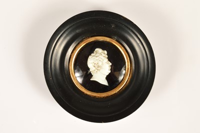 Lot 149 - Peter Rouw (1770/71-1852) "Cameo Portrait of George IV as Prince Regent" Circa 1814
