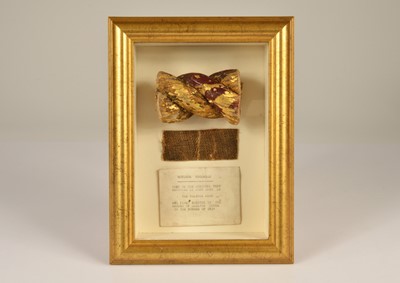 Lot 152 - Framed relics of the 'Polygon Room' at Carlton House designed by Regency architect John Nash