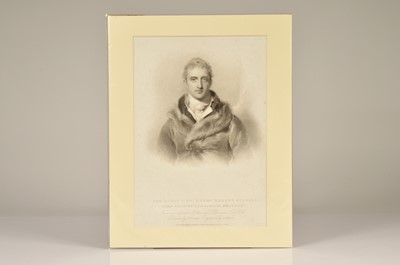 Lot 155 - Portrait print of Right Hon Henry Robert Stewart Lord Viscount Castlereagh (1769–1822) after Sir Thomas Lawrence RA