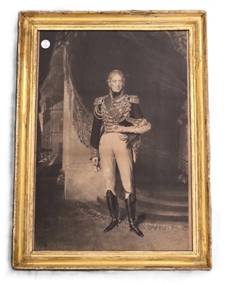 Lot 173 - Mezzotint portrait of Charles Philippe of France (1757-1836) after Sir Thomas Lawrence
