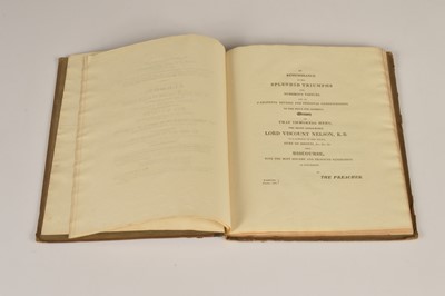 Lot 185 - Private Press publication Rev. Samuel Barker (1777–1836) Sermons on General Thanksgiving 1814 etc