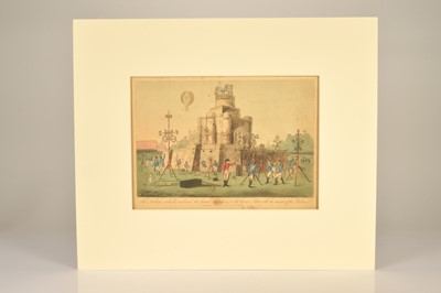 Lot 197 - "The Fortress (which inclosed the Grand Pavillion in the Green Park with the ascent of the Balloon)"