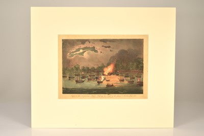 Lot 200 - "Scene on the Serpentine, Hyde Park, on the Night of the Grand Jubilee, Aug.t 1. 1814."