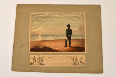 Lot 236 - A rare 'Spooner’s Protean View' No.10 'Napoleon Powerful' and 'Napoleon Powerless'