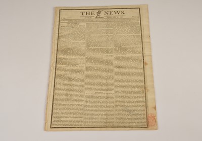 Lot 248 - An original Regency newspaper from 20th February 1820 reporting the Funeral of King George III