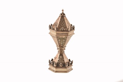 Lot 272 - A Victorian Silver Commemorative Salt for HM Queen Victoria's Diamond Jubilee