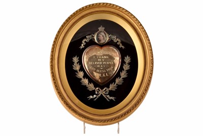 Lot 279 - A Victorian Silver Diamond Jubilee Decorative Display