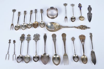 Lot 285 - A collection of 19th Century Silver items
