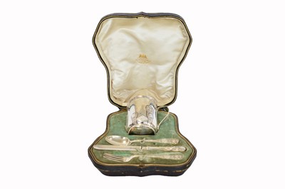 Lot 292 - A Silver Hallmarked Christening Set