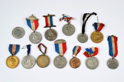 Lot 315 - A group of Queen Victoria Diamond Jubilee Commemorative medals