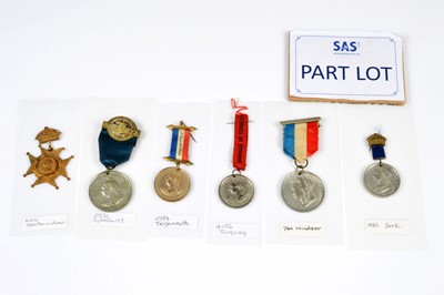 Lot 322 - A collection of twenty one Diamond Jubilee ribboned Medallions
