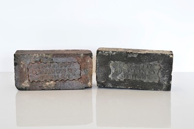 Lot 359 - A pair of Diamond Jubilee Bricks