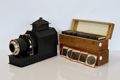 Lot 360 - A collection of 64 glass slides all relating to Queen Victoria's Diamond Jubilee