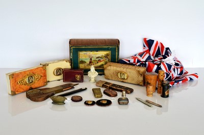Lot 378 - An assortment of Queen Victoria Diamond Jubilee Sewing items