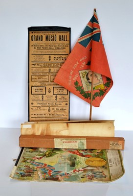 Lot 379 - A Diamond Jubilee hand flag