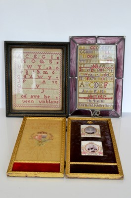 Lot 380 - A Diamond Jubilee Needle Work Cross Stitch
