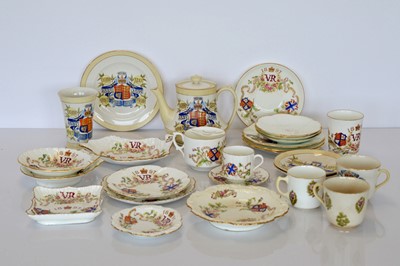 Lot 422 - A small collection of Macityre Burslem Commemorative ceramics