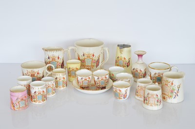 Lot 427 - A quantity of William Lowe Diamond Jubilee Commemorative Ceramics