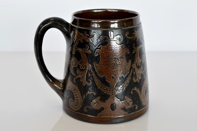 Lot 430 - A Martin Brothers Stoneware Royal Commemorative jug