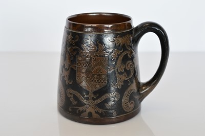 Lot 430 - A Martin Brothers Stoneware Royal Commemorative jug