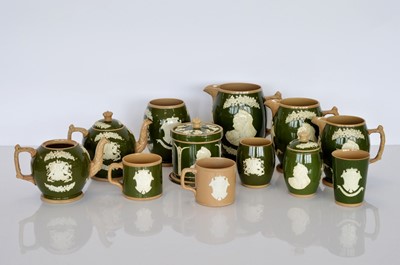 Lot 433 - A collection of 19th Century Copeland Commemorative pottery