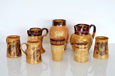 Lot 434 - An assortment of Doulton Lambeth Stoneware items