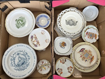 Lot 438 - A selection of Commemorative plates