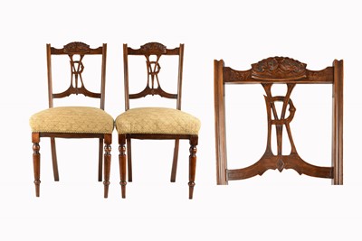 Lot 463 - A pair of Diamond Jubilee Commemorative Chairs